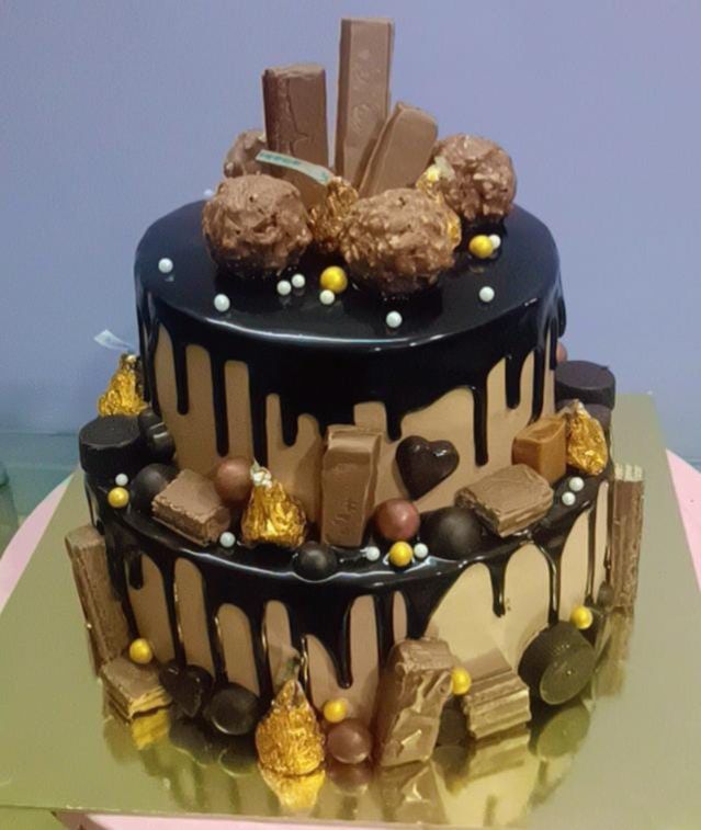 Chocolate overload cake ❤️ : r/Baking